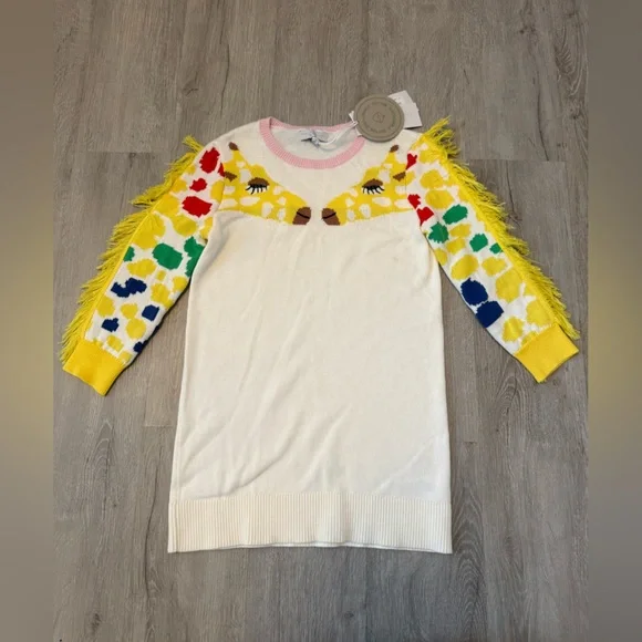 Stella McCartney Kids Giraffe Pattern Dress - Picture 2 of 10